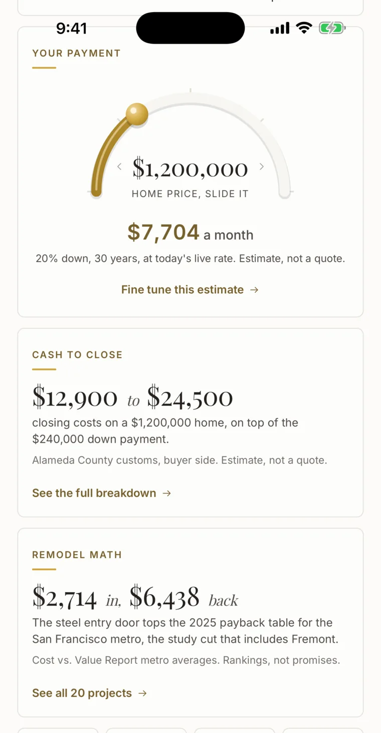 The payment dial